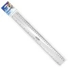 Plastikinė liniuotė FOROFIS, 30cm, skaidri, blisteryje