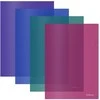 Plastikiniai L formos aplankai GLOSSY VIVID, ErichKrause, A4, 180mkr, 12 vnt., permatomi, 4 sp.