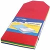 Plastikiniai skirtukai, EconoMix, 240x105mm, 160mkr, plastikiniai, 4 sp., 100vnt.