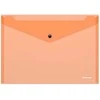 Plastikinis vokas su spaustuku GLOSSY NEON, ErichKrause, A4, 180mkr, permatomas, 4 sp.