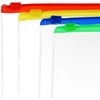 Plastikinis vokas su užtrauktuku ZIP POCKET, ErichKrause, A4, 140 mkr, skaidrus, su spalvotu užtrauktuku
