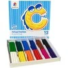 Plastilinas GAMMA'UA, 12 sp. po 12 g, su peiliuku