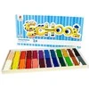 Plastilinas GAMMA'UA, 24 sp. po 12 g, su peiliuku