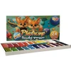 Plastilinas RUDIX, 24 sp. po 20 g, su peiliuku