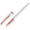 Plunksnakotis JAZZ NOBLE, Pelikan, baltos sp. metalinis korpusas, dovanų dėžutėje