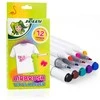 Purškiami tekstiliniai flomasteriai AIRBRUSH TEXTIL, Jolly, 12 sp.