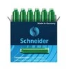 Schneder Rašalo kapsulės, Schneider, 6 vnt., trumpos, žalios sp.