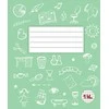 Technoinform Sąsiuvinis 1 klasei, A5, langeliais, 12 lapų, 70gsm