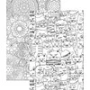 Sąsiuvinis MANDALAS, A4, langeliais, 48 lapai, 70gsm