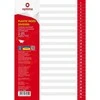 Skiriamieji lapai OPTIMA, A4, plastikiniai, 1-31, 180mkr, pilkos sp.