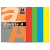 Spalvotas popierius Double A, 80g, A4, 100 lapų, Rainbow 5, 5 spalvų