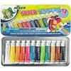Tempera SUPER, Jolly, 12 spalvų po 7,5ml, metalinėje dėžutėje