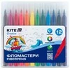 Teptukiniai flomasteriai CREATIVE, Kite, 12 sp.