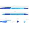 Tušinukas R-301 NEON STICK&amp;GRIP, ErichKrause, 0.7mm, mėlynos sp.