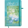 Užrašų knyga CLAUDE MONET , Centrum, A5, 80 lapų, 77gsm, linija, kietu viršeliu, su skirtuku ir gumele