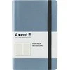 Užrašų knyga PARTNER SOFT, Axent, A5, 96 lapai, 80gsm, langeliais, minkštas PU viršelis, šv. mėlynos sp.