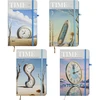 Užrašų knyga TIME Notes, Centrum, A5, 80 lapų, 77gsm, linija, kietu viršeliu, su skirtuku ir gumele