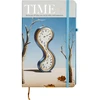 Užrašų knyga TIME Notes, Centrum, A5, 80 lapų, 77gsm, linija, kietu viršeliu, su skirtuku ir gumele