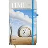 Užrašų knyga TIME Notes, Centrum, A5, 80 lapų, 77gsm, linija, kietu viršeliu, su skirtuku ir gumele