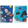 Užrašų knygelė - dienoraštis COSMOS &amp; JUMP, MP, A5, 80 lapų, 80gsm, su spynele