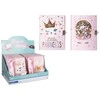 Užrašų knygelė - dienoraštis LITTLE PRINCESS &amp; UNICORN, MP, A5, 80 lapų, 80gsm, su spynele ir magišku rašikliu