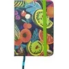 Užrašų knygelė FRUITS, Centrum, A7, 80 lapų, 77gsm, linija, kietu viršeliu, su skirtuku ir gumele