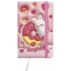 Užrašų knygelė HUNGRY RABBIT, Centrum, A6, 80 lapų, 77gsm, linija, kietu viršeliu, su skirtuku ir gumele