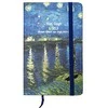Užrašų knygelė VINCENT VAN GOGH, Centrum, A6, 80 lapų, 77gsm, linija, kietu viršeliu, su skirtuku ir gumele