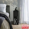 2-jų naktinių staliukų komplektas ComfortCove, juodas