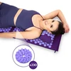 Akupresūros masažinis kilimėlis DrFIT, violetinis