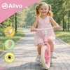Balansinis dviratukas Allvo, 12 col., rožinis