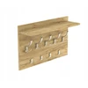 Drabužių kabykla HWS Furniture, 65x40x14 cm, ruda