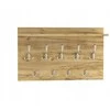 Drabužių kabykla HWS Furniture, 65x40x14 cm, ruda