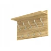 Drabužių kabykla HWS Furniture, 65x40x14 cm, ruda