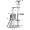 Draskyklė katėms Omna, 139 cm, pilka