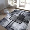 Kilimas Dywanpol, 200x300 cm, pilka/juoda