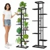 Loft Gėlių stovas Framado, 141 cm, juodas