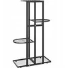 Loft Gėlių stovas Framado, 76 cm, juodas