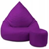 Sėdmaišis su pufu Pufini, violetinė