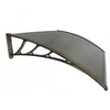 Stogelis virš durų Metal-gum, 100x60 cm, rudas