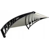 Stogelis virš durų Metal-gum, 150x80 cm, juoda/ruda