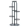 Modernhome Stovas gėlėms Modern home, 106x46 cm, juodas