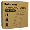 Tualeto sėdynė su laipteliu Heckermann