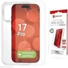 Apple iPhone 17 Pro tikras ekrano stiklas + dėklas, pagamintas „Displex“, skaidrus