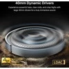 Ausinės Tozo Bluetooth Headphone H20 T12052 Juodas Juodas