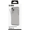 Dėklas Skaidrus SBS Skinny Cover Cover, skirtas iPhone 14/13