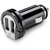 Cellular Line Dual USB automobilinis įkroviklis 2A Cellular juodas