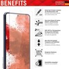 E.V.I. „Samsung Galaxy A14/14 5G Real 2D Glass By Displex Transparent“.