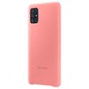 Dėklas Samsung Galaxy A51 Silikoninė Nugarėlė Rožinė