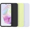Dėklas Samsung Galaxy A55 Silicone Cover Juodas